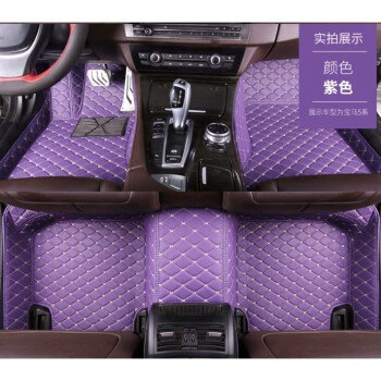 Regal car foot pad fully: Ayaqaltılar (Kovriklər) - purple-full-surround-single-layer