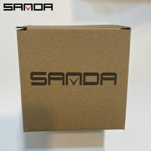 Sanda direct selling watch factory direct selling packaging gift carton square quartz watch fashion watch box wholesale