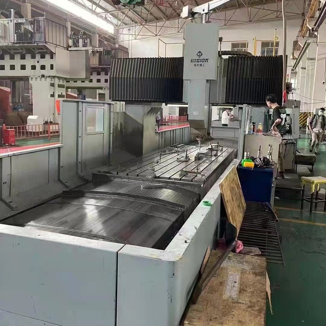 台湾油欣原装2米立式车铣磨复合中心，海天龙门加工中心2.5*6