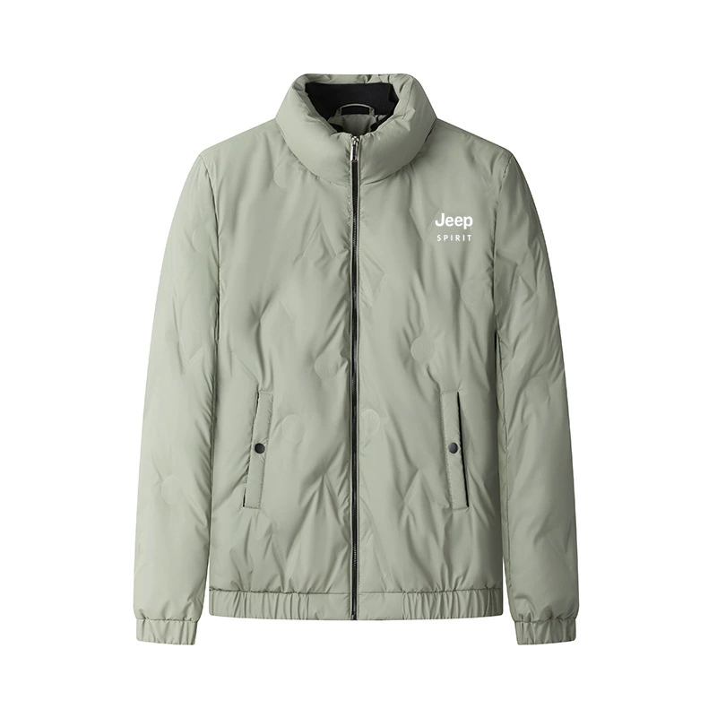 JEEP SPIRIT новый мужской теплый пуховик воротник тренд мужской куртки прилив 71606