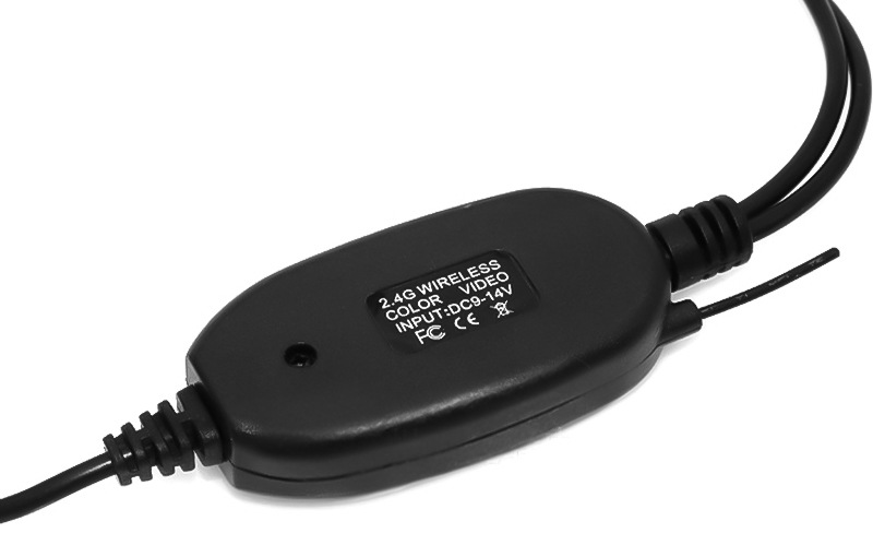 Manufacturer supplies 5inch suction cup monitor HD wireless transmitter receiver license plate 7-inch infrared car camera