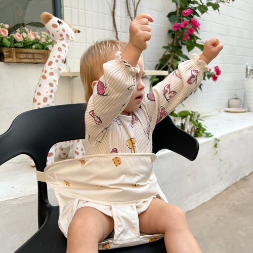 ins baby eating out fastening belt baby dining chair safety fastening belt anti-slip protective safety belt strap