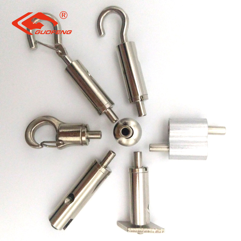 [Fabricante] Terminal de alambre de acero de tornillo de bloqueo equipo de cubierta protectora lámpara / accesorios de iluminación mecánica