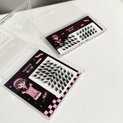 蜜小盒泰美啦~輕歐狐狸眼狐系上鏡混血斜飛單簇分段自然放大雙眼