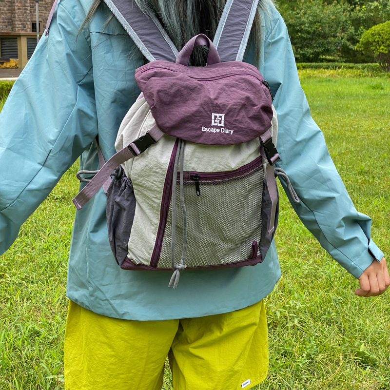 2026 new multi-functional hiking backpack, large-capacity student backpack, lightweight shoulder bag, women's travel backpack