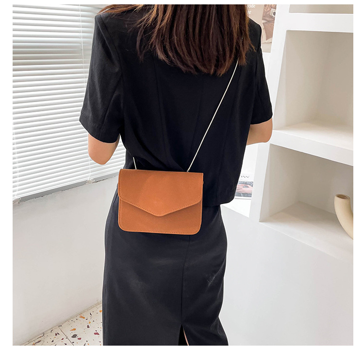 New Korean Chain Frosted Simple Shoulder Bag Wholesale Nihaojewelry display picture 19