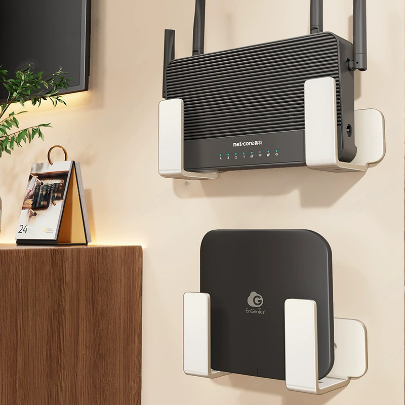 ルーター壁掛けラック壁掛けパンチフリーフックwifiプラグインボードセットトップボックス光猫ブラケット収納ボックス|undefined