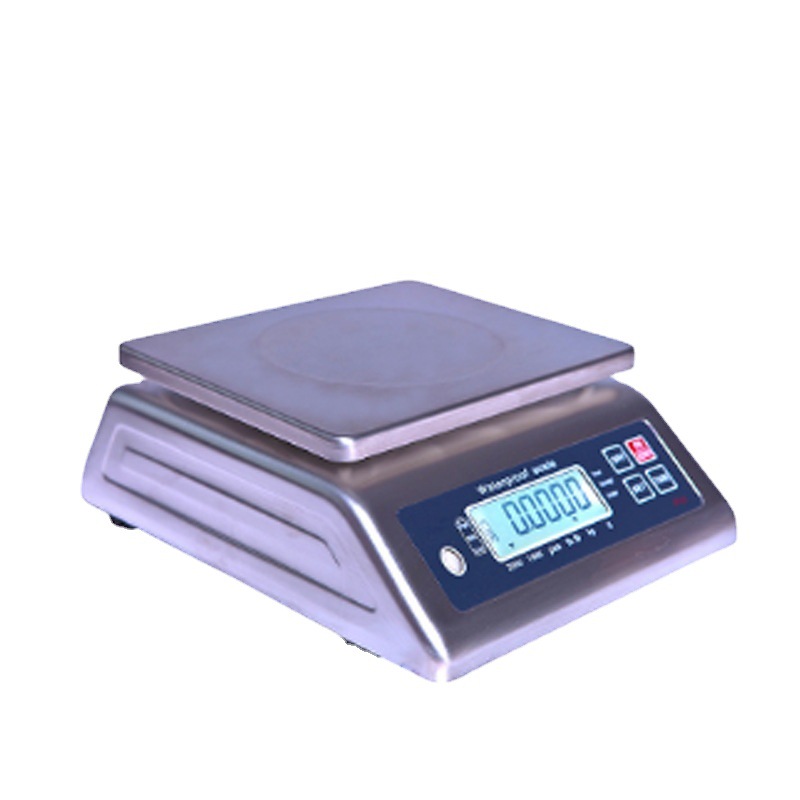 西立IP68认证双显不锈钢电子计重秤 防水电子秤 工业计数称防水秤