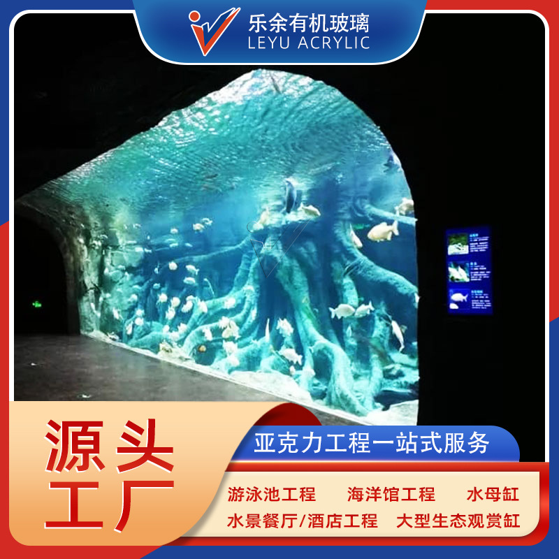 Jiangsu Manufacturer Designs and Produces Marine Aquariums, Large Acrylic Irregular-Shaped Fish Tanks for Marine Landscape and Ecological Viewing