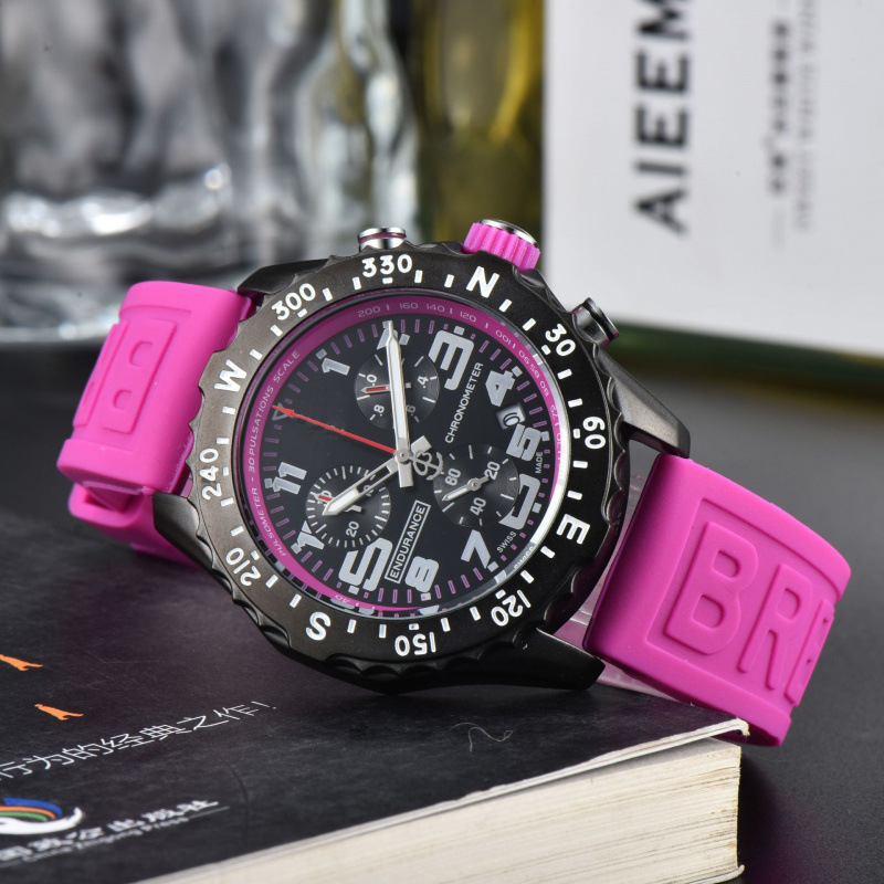 2026 Popular Foreign Trade Product Men's Quartz Watch with Six-Hand Function, High Quality, Factory Wholesale, Dropshipping Available