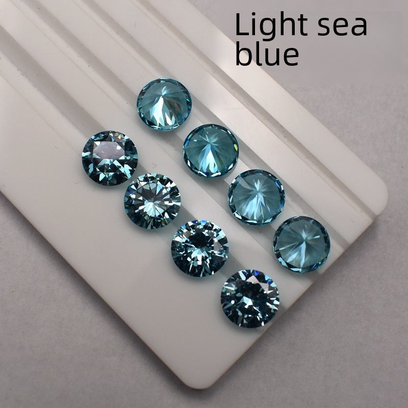 Gemstone with zircon