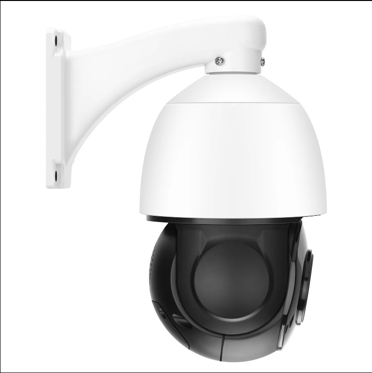 Sınır ötesi popüler POE 8MP zoom IP PTZ CCTV kamera dış mekan HD kızılötesi gece görüşü.