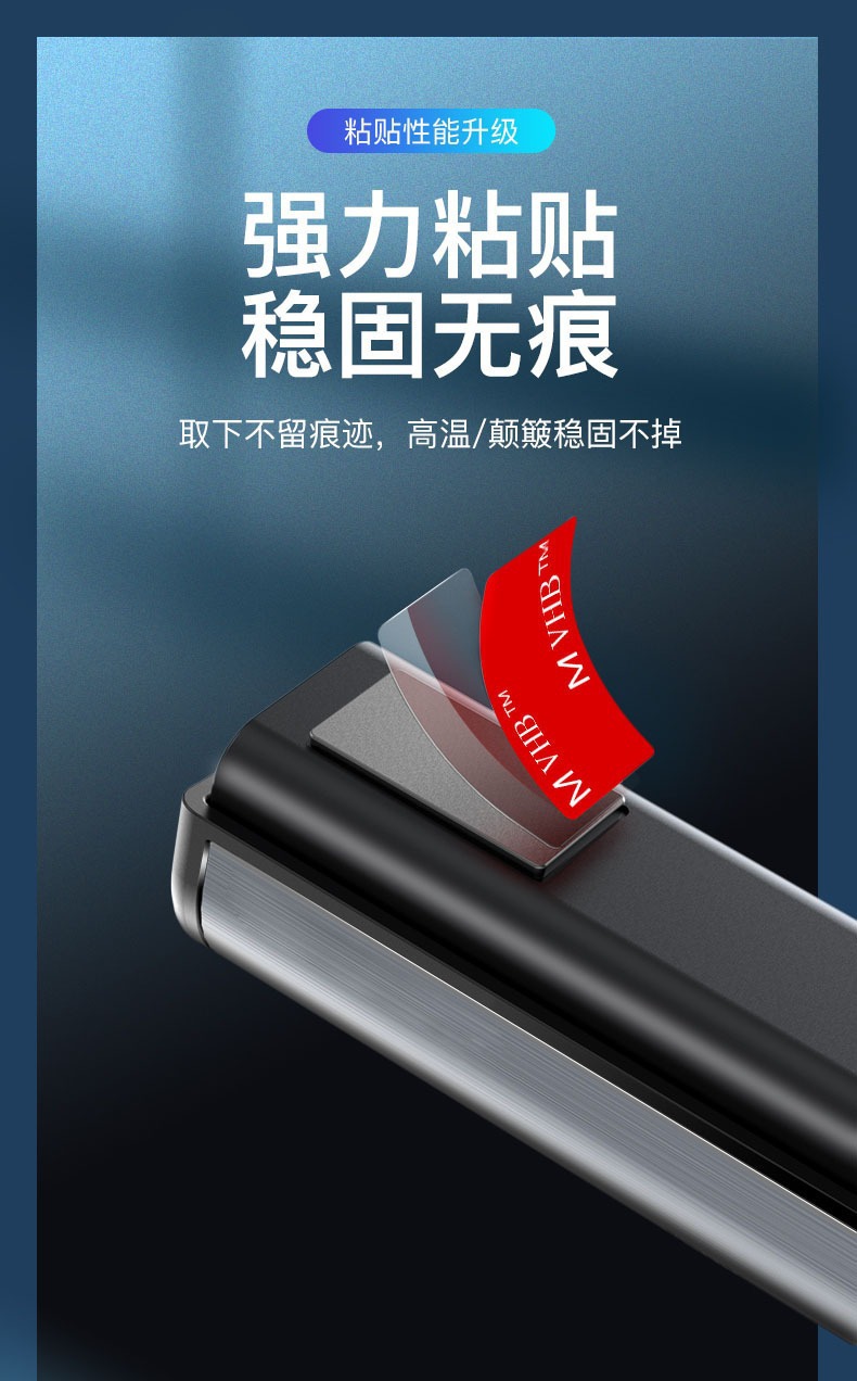 Temporary Parking Number Plate Double-Sided Aluminum Alloy Car Temporary Parking Sign Gift Roll-Up Luminous Car Moving Number Plate