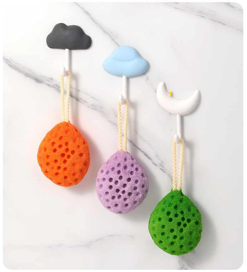 LMLTOP Fruit honeycomb Bath Ball, Bath flower, foaming face wash and bath sponge SY808, carefully selected undefined