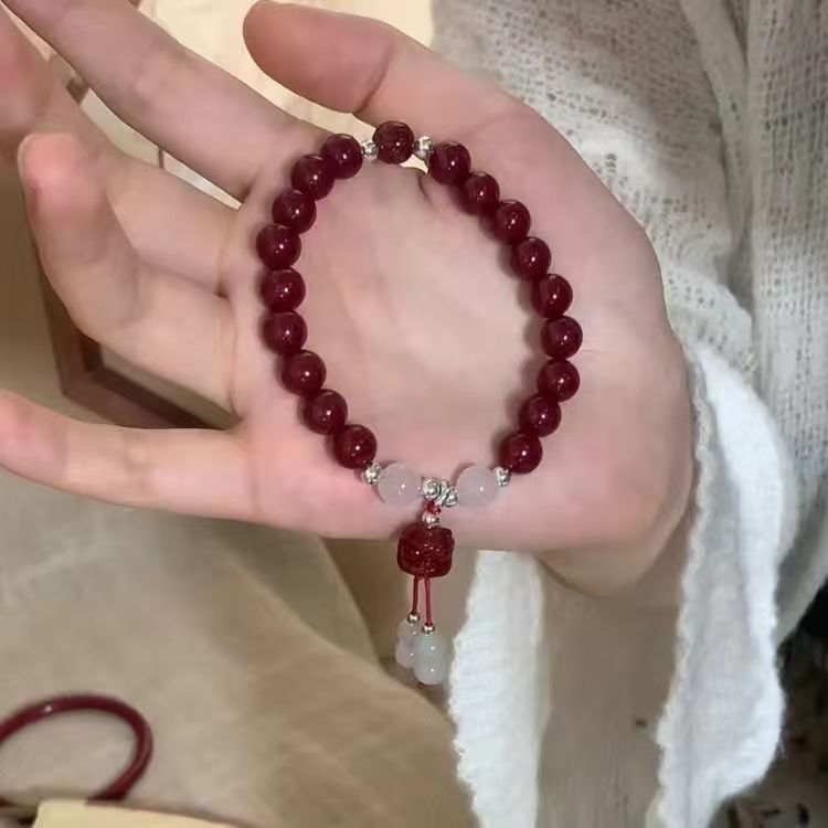 热销超仙甜美彩韵手链小众秋新款手串摆摊精致双圈手饰送女友礼物|undefined