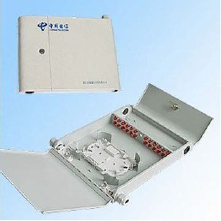 光分纤箱（适配型）皮线尾纤插片式千兆