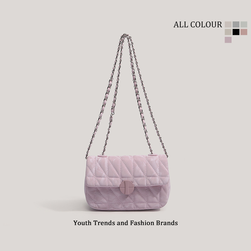 Official Genuine 2026 New Model Niche Luxury Underarm Bag, Fashionable Versatile Chain Commuter Quilted Shoulder Crossbody Bag Official Genuine 2026 New Model Niche Luxury Underarm Bag, Fashionable Versatile Chain Commuter Quilted Shoulder Crossbody Bag