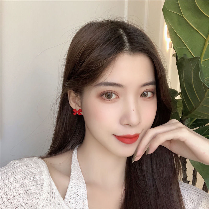 Korean style simple bows earringspicture7