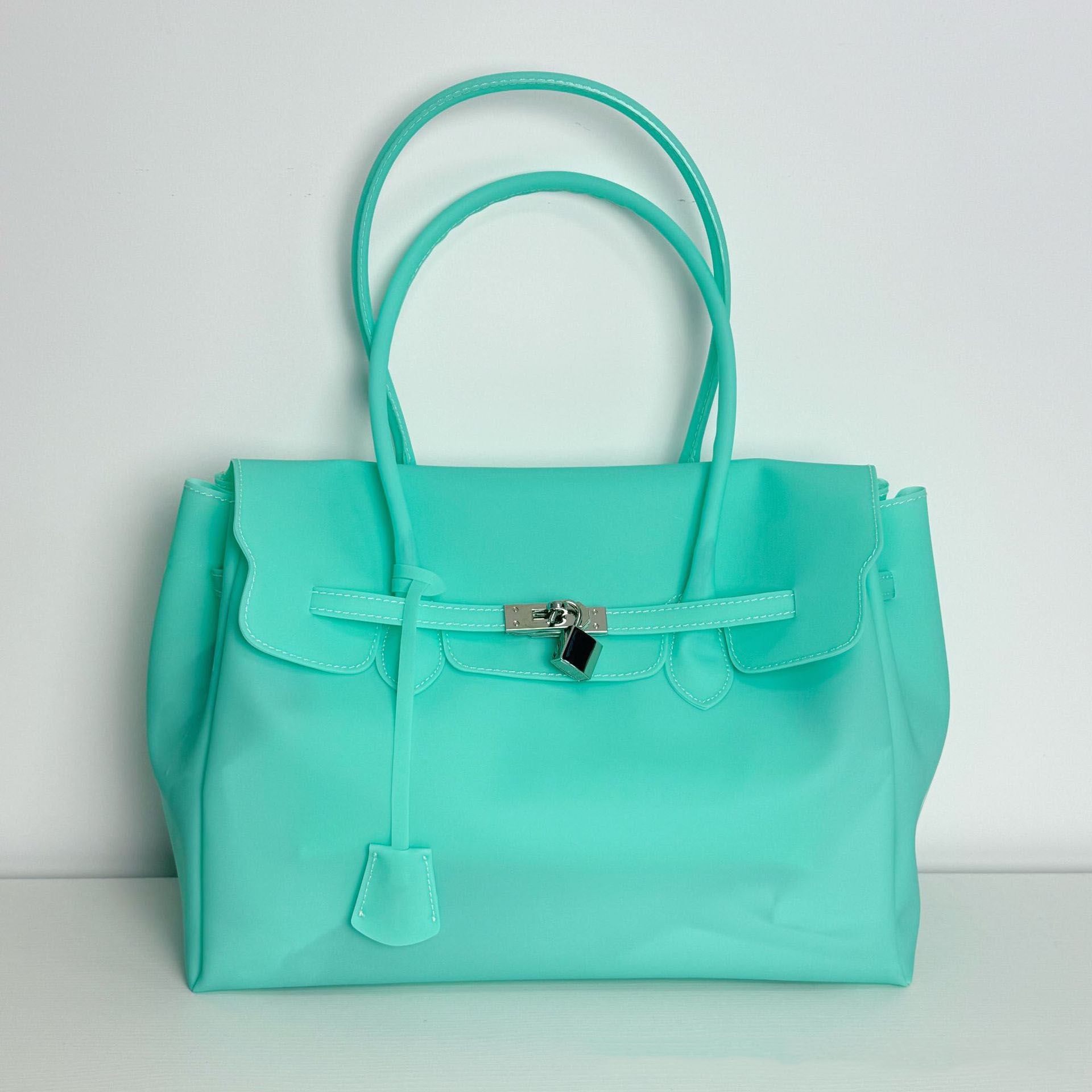 Jellyfirkin nuevo verano nuevokiiikiii bolso de jalea bolso de hombro de gran capacidad bolso de brazo image 7