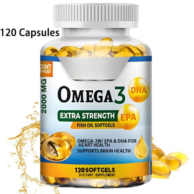 In stock fish oil soft capsules manufacturer supports custom OEM branding