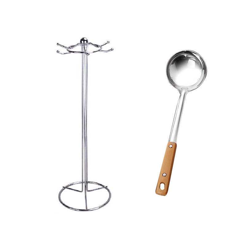 キッチンラック、キッチン用品、スパチュラ、吊り下げラック、スパチュララック、スプーン、スパチュラ、家庭用フックラック、床置きステンレス収納|undefined