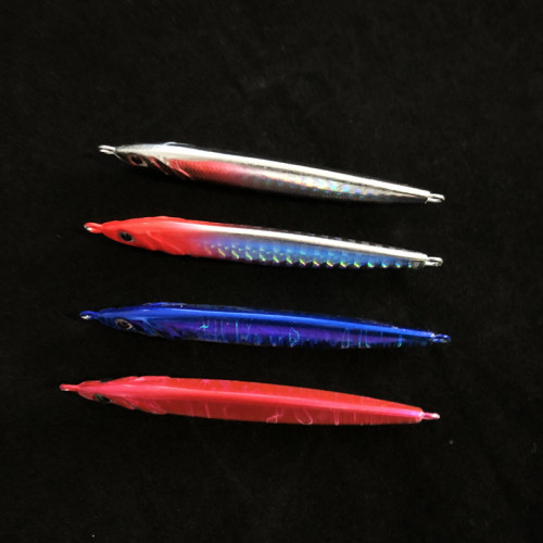 Fishing Lure Simulation Fish Small Iron Plate Fake Baithook Fishing Gear Lure Iron Plate Metal Lead Fishing Bait Casting Imitation Japanese Manufacturer Fish