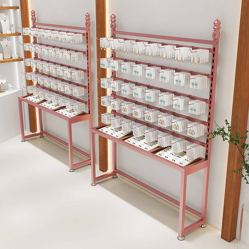 Jewelry Display Stand, Earrings, Earrings Display Stand, Storage Rack, Manicure Rack, Wearable Nail Display Stand, Island Display Stand