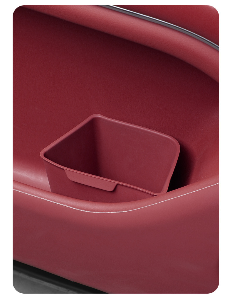 Universal Car Door Trash Can, Dedicated Storage Slot under the Car Door, Convenient Storage Silicone Trash Can