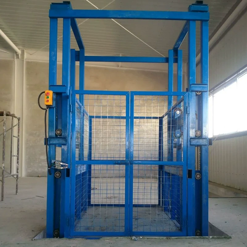 Рельсовый лифтовый завод складской погрузочно-разгрузочной платформы