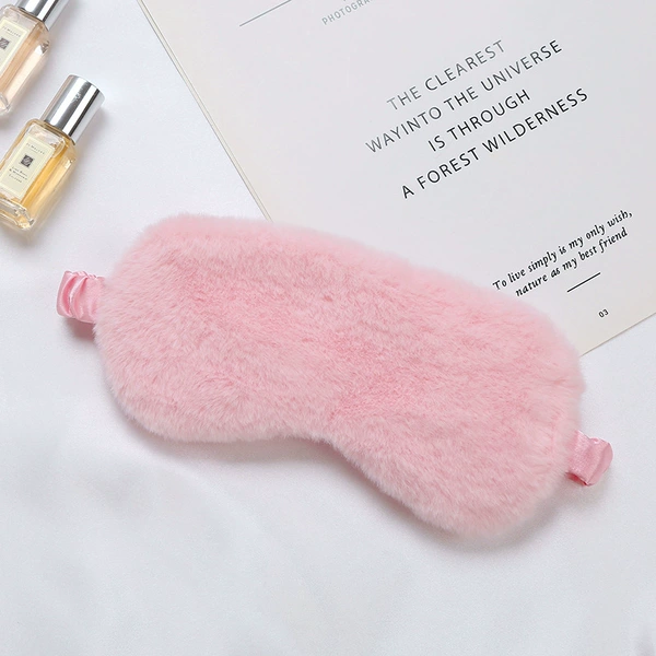 Pink sleep mask