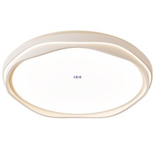 现代简约卧室灯吸顶灯护眼奶油风包安装客厅儿童房灯具全屋上门