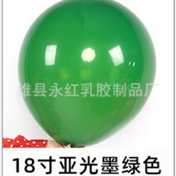 Fábrica al por mayor de 18 pulgadas macaron globo boda cumpleaños fiesta decoración mate globo redondo de látex globo