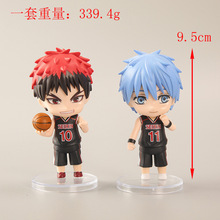 6款黑子篮球手办 动漫青峰火神大我紫原敦赤司征黑子黄濑公仔摆件