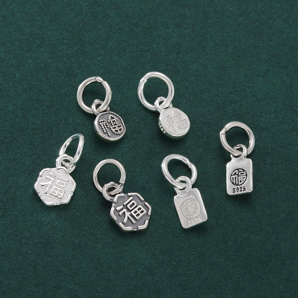 Маленький кулон, браслет, аксессуары, аксессуар, S925, серебро 925 образец