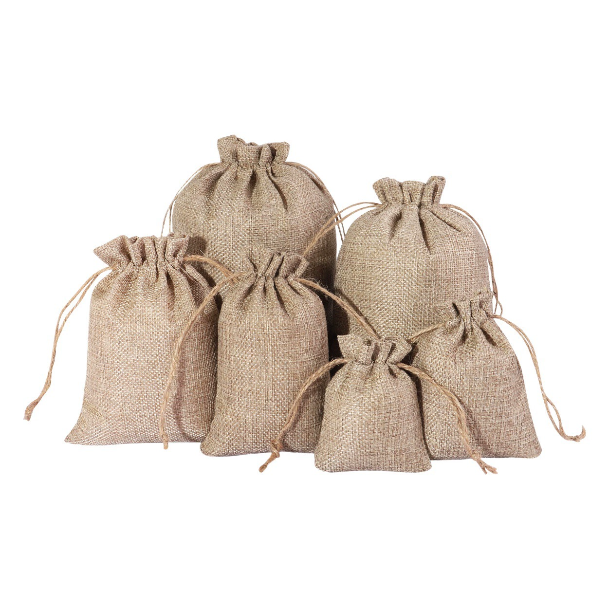 Мешок Мешковины Мешок Drawstring Мешковина Рождественский Подарок Сумка Пасхальная Мешковина Мешок Хэллоуина Drawstring Мешковина Мешок