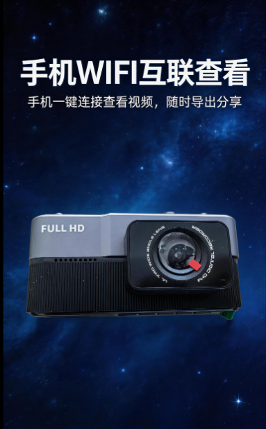 Full HD night vision dash cam, universal for cars, with parking monitoring and ultra-wide-angle lens, directly from the factory