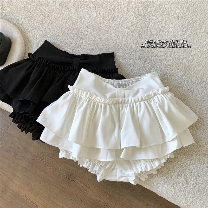 Tutu skirt French waist ballet pure desire hot girl half-length spring and summer new pants black A- line ultra-short hot girl low