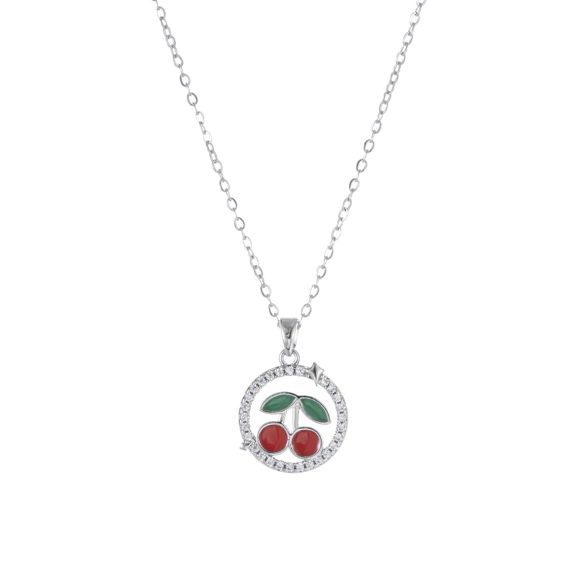 8g Weight Titanium Steel Pendant Material Pendant Necklace Classification Titanium Steel Chain Material cable chain Chain Type 1 Piece Quantity Holiday, Daily Occasion Titanium Steel, Copper Material Fruit Pattern Spring&Summer Season Women's Gender Plating Design Vacation, Classic Style Style Wholesale Jewelry Vacation Classic Style Fruit Titanium Steel Copper Plating Cable Chain Pendant Necklace 6