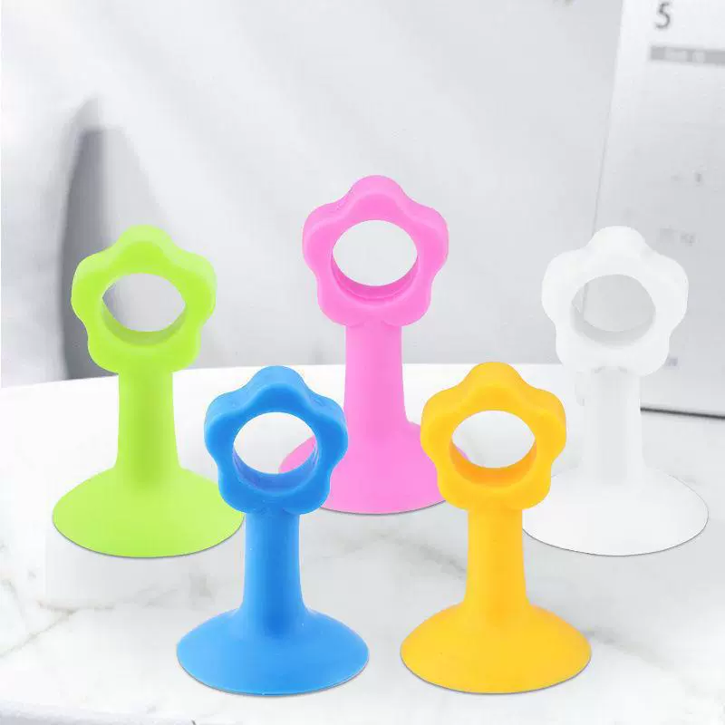 Безударная дверь всасывающая силиконовая дверная ручка для ванной комнаты противоударный коврик дверь унитаза Стоп Дверь Спальни задняя дверь всасывающее устройство тянуть