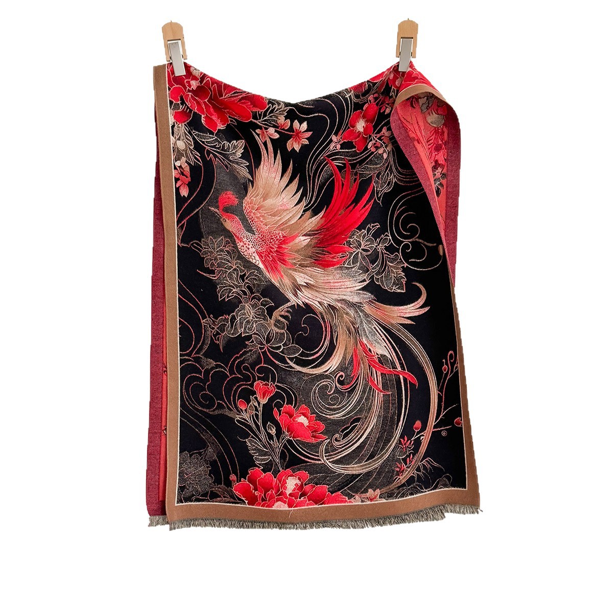 Nova Coleção Outono/Inverno 2026: Cachecol de Caxemira Feminino, Toque Sofisticado, Capa Leve e Luxuosa com a Letra H para o Inverno, Acessório Grosso e Quente para o Pescoço_voghion.com