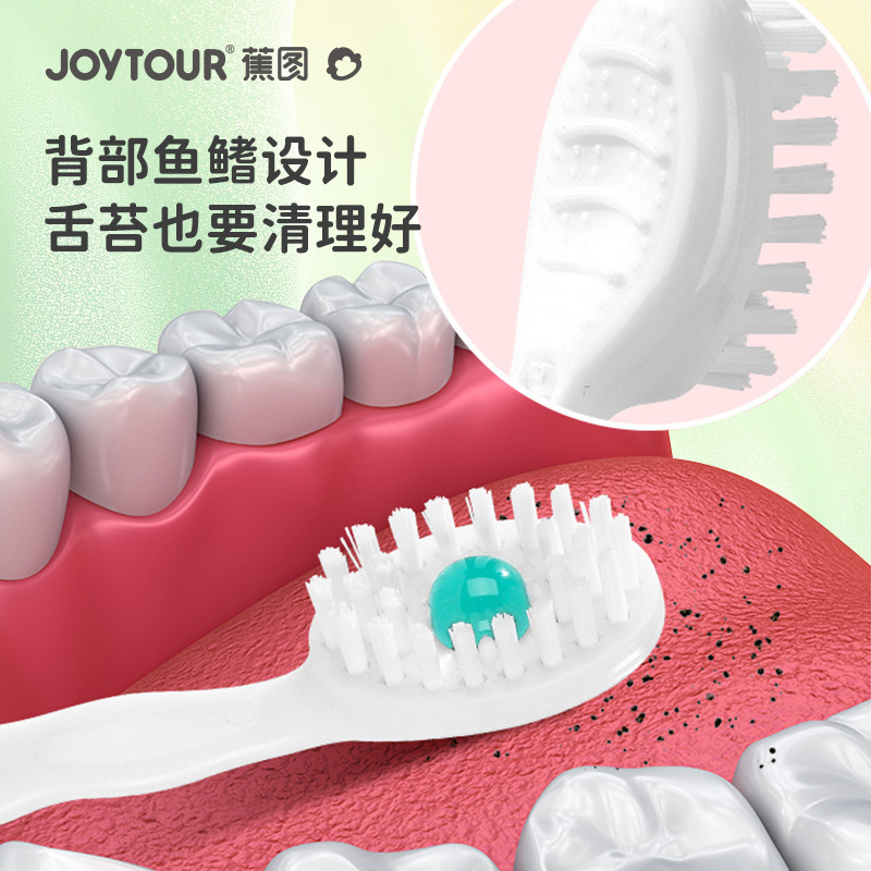 Cepillo de dientes de bolas desechable, paquete independiente, viaje de hotel, cepillo de dientes de bolas portátil multifuncional con hilo dental propio