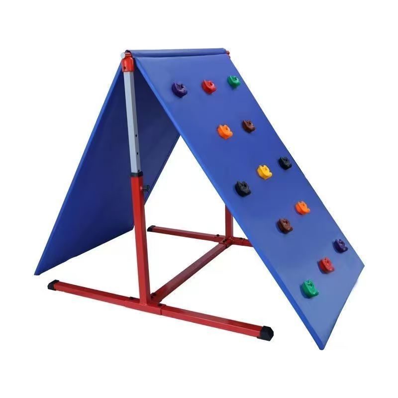 Equipo de entrenamiento de aptitud física para niños gimnasia feliz ajustable elevación y bajada anillo de suspensión de barra paralela simple rastreo estera de protección