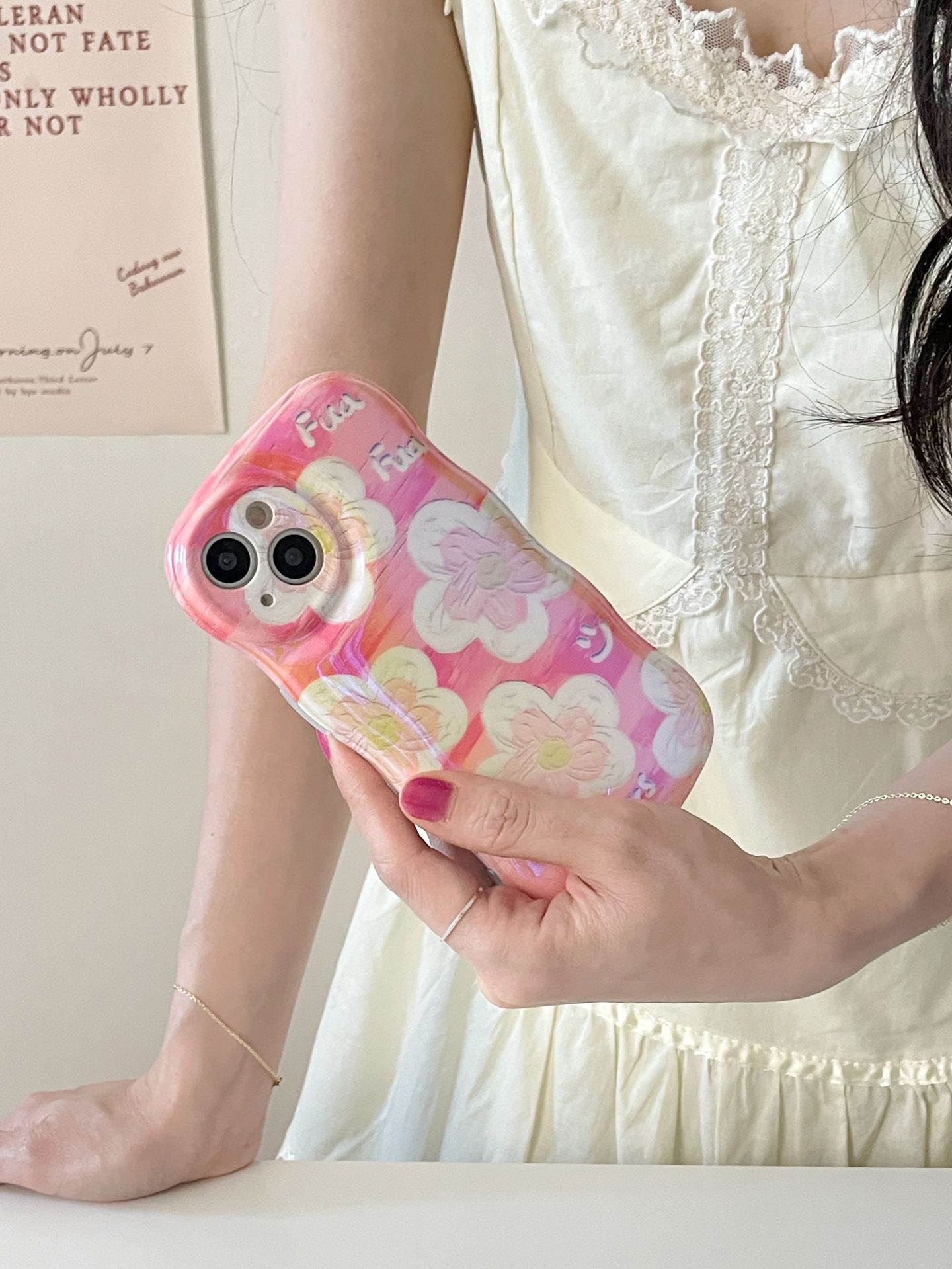 Title 6, Nuova pittura a olio Fiori Gialli e Bianchi cop...