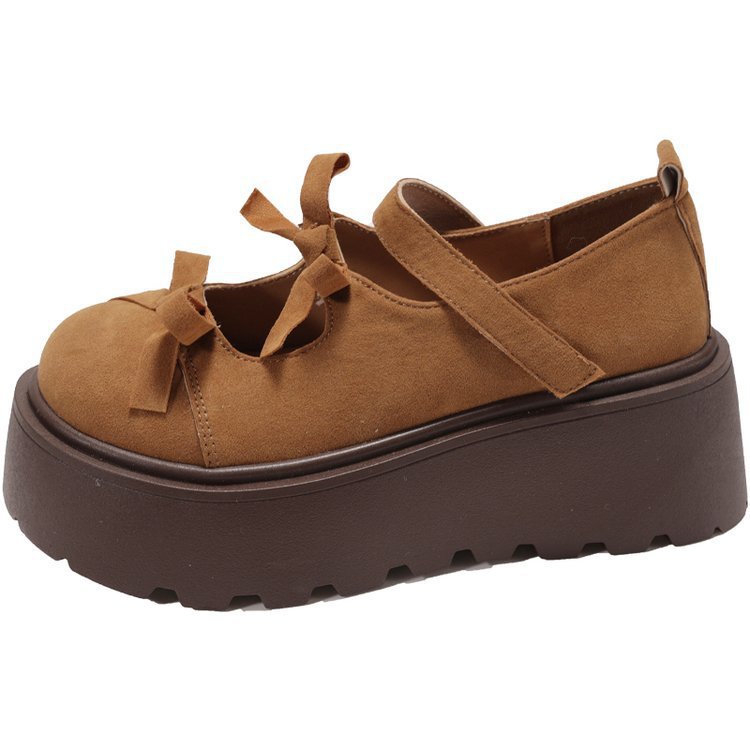 Cabeza redonda retro todo fósforo japonés Mori Mary Jane zapatos mujer 2025 primavera nuevo estilo jk uniforme con falda zapatos individuales