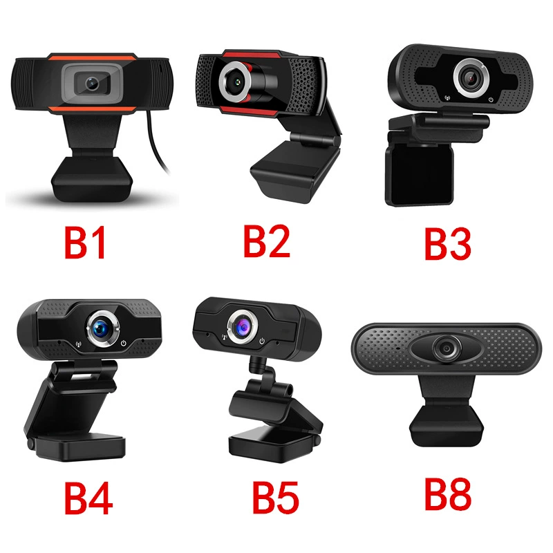 USB computer camera 1080p HD built -in microphone 720p network conference camera webcam free drive
