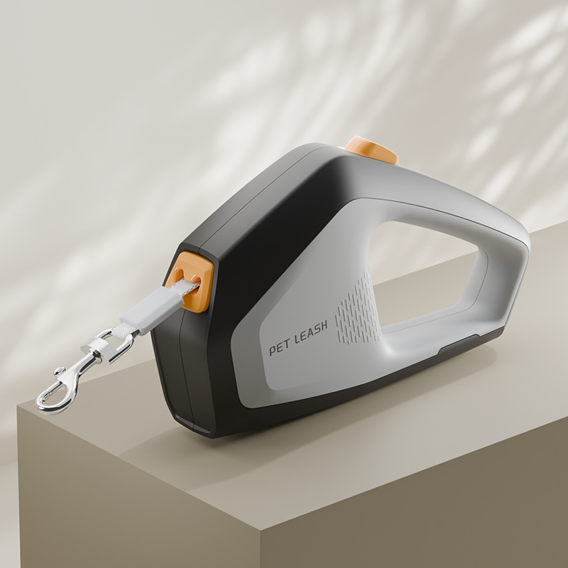 Nuevo tipo de cuerda de tracción de mascotas retráctil cuerda de perros pequeños y medianos cuerda de perros portátil para caminar artículos de mascotas al por mayor transfronterizos