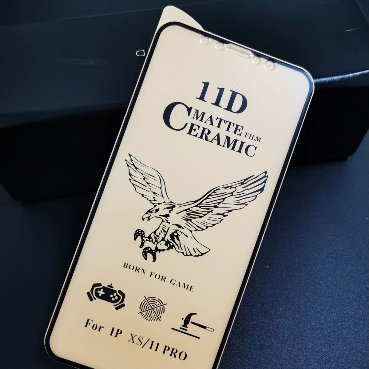 Подходит для Apple iPhone16 15 Pro матовое керамическое стекло для экрана Apple 13 12 14 полное защитное керамическое стекло