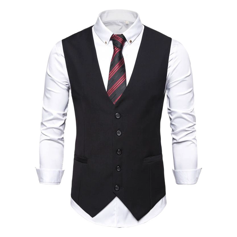 Жилет внешней торговли жилет приталенный мужской деловой костюм жилет Pinduoduo AliExpress Taobao прямые продажи с фабрики