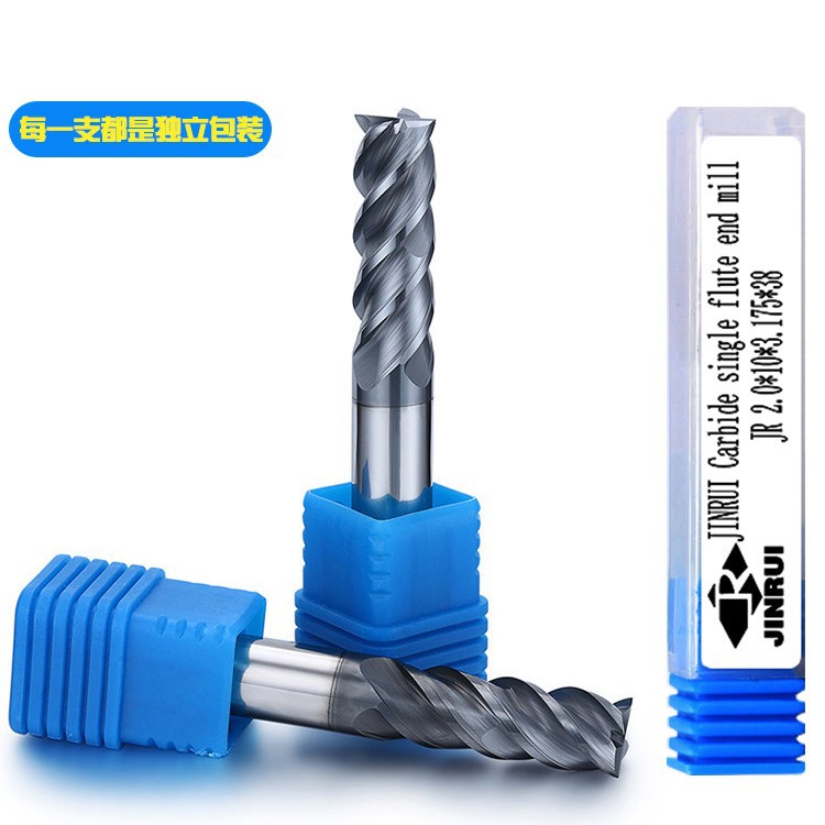 55度4刃黑色涂层铣刀碳素钢合金钢硬质合金数控钨钢可非标