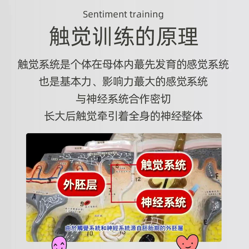 Детское оборудование для сенсорики и тренировки, массажный мяч, игрушка, домашнее оборудование, тактильные ощущения